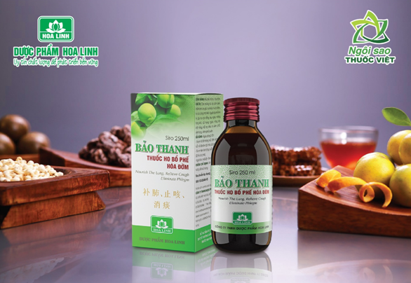 Thuốc ho cao cấp Bảo Thanh dạng mới