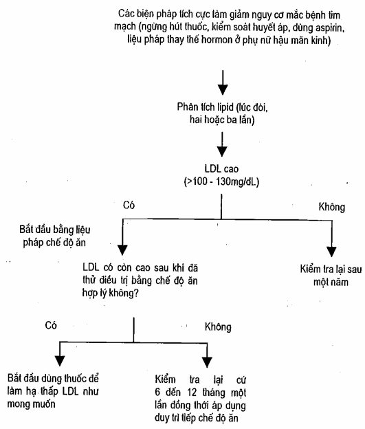 Công thức hướng dẫn việc sàng lọc và xử trí những bệnh nhân có bệnh tim mạch đã biết