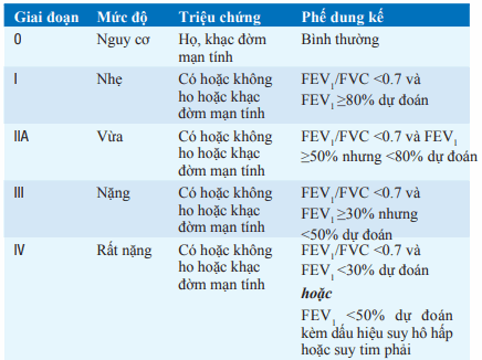 Phân loại COPD