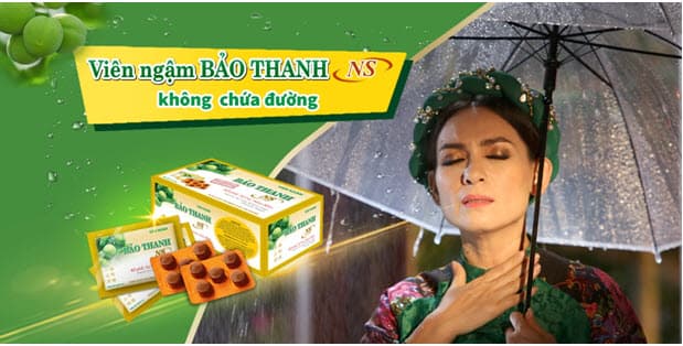 Viên ngậm Bảo Thanh NS trị ho