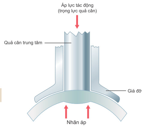 Nguyên lý của nhãn áp kế