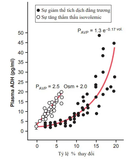 Hiệu quả của sự gia tăng áp suất thẩm thấu huyết tương